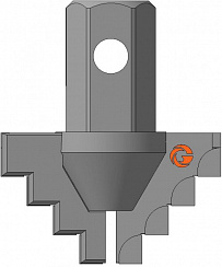 Долото шнековое лопастное Д2ЛП-135.60.Ш41 фото